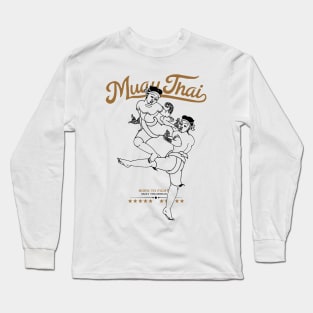 Sak Yant Muay Thai Tattoo Long Sleeve T-Shirt